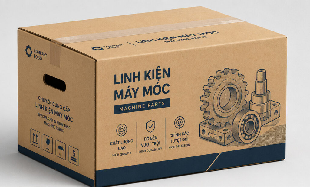 Thùng Carton Đựng Linh Kiện Điện Tử -1222