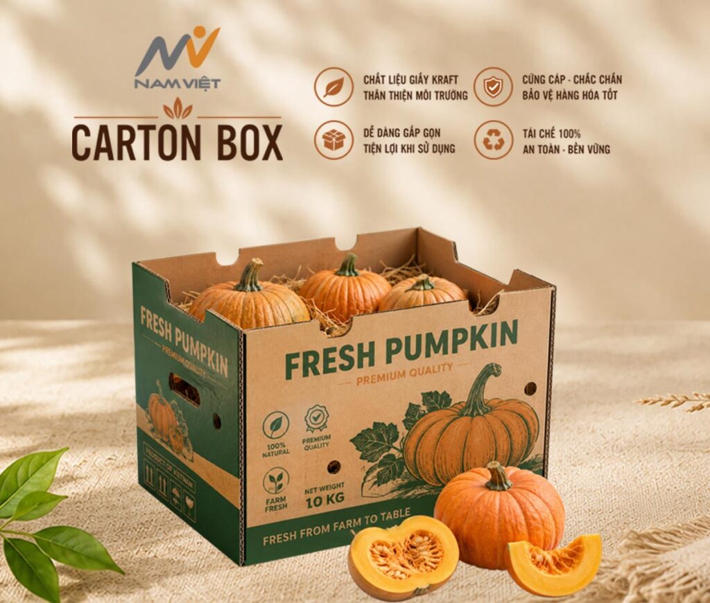 Thùng carton đựng nông sản- 1235